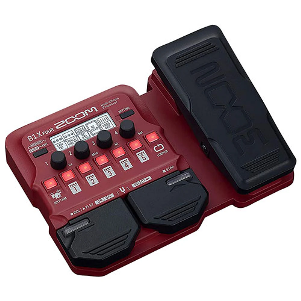 Zoom B1X Four Bass Multi-Effects Processor | Galeries de la Capitale