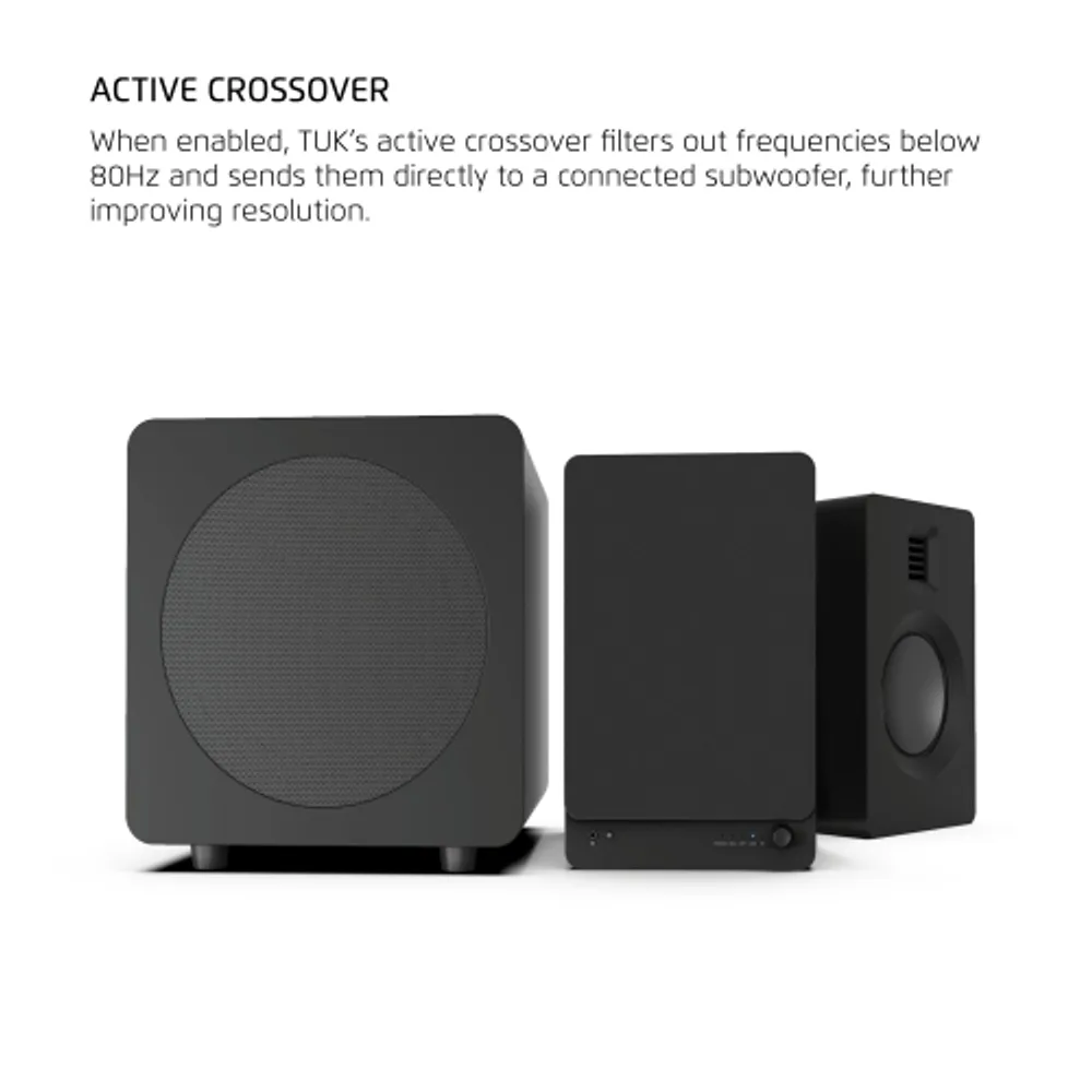 Headphone out to powered speakers best sale