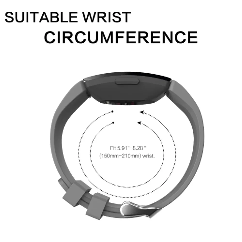 Fitbit versa discount hr bands