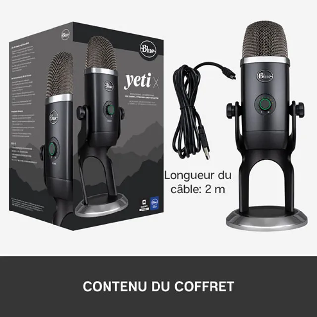 Blue Microphones Yeti X USB Microphone - Black at Bramalea City