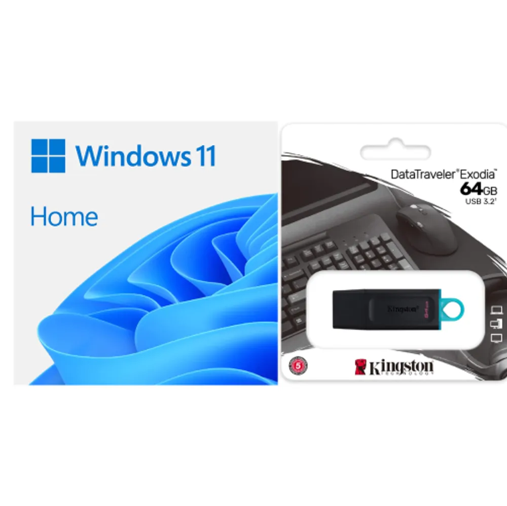 Microsoft Windows 11 Home 64-Bit 1-Pack English DSP OEI DVD (Media