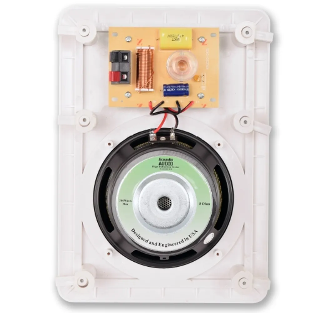 Acoustic audio in wall hotsell speakers
