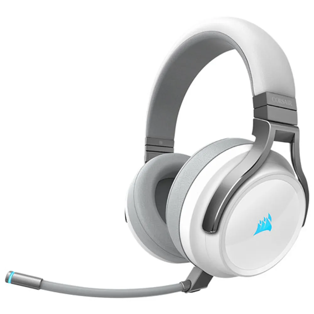 Corsair Virtuoso Wireless Gaming Headset with Microphone - White - Only at  Best Buy