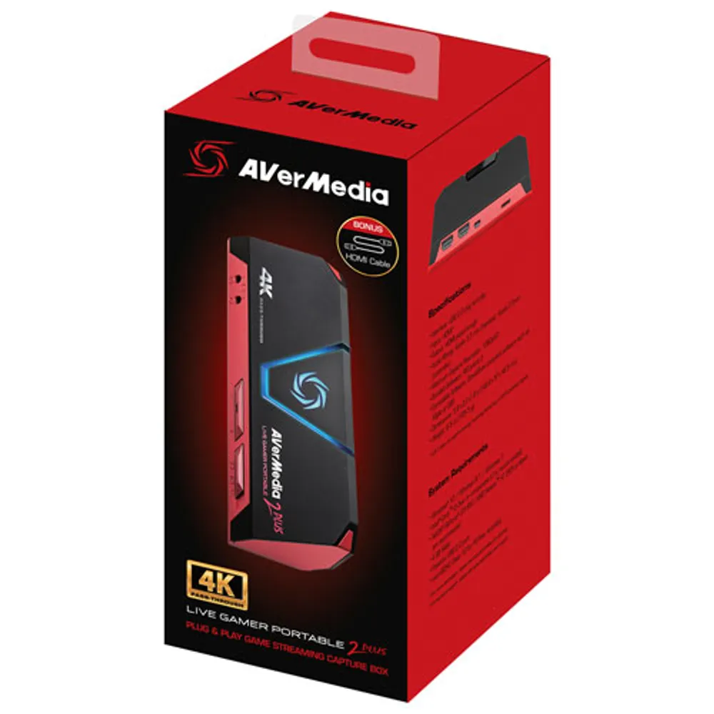 AVerMedia Live Gamer Portable 2 Plus Capture Card | Scarborough