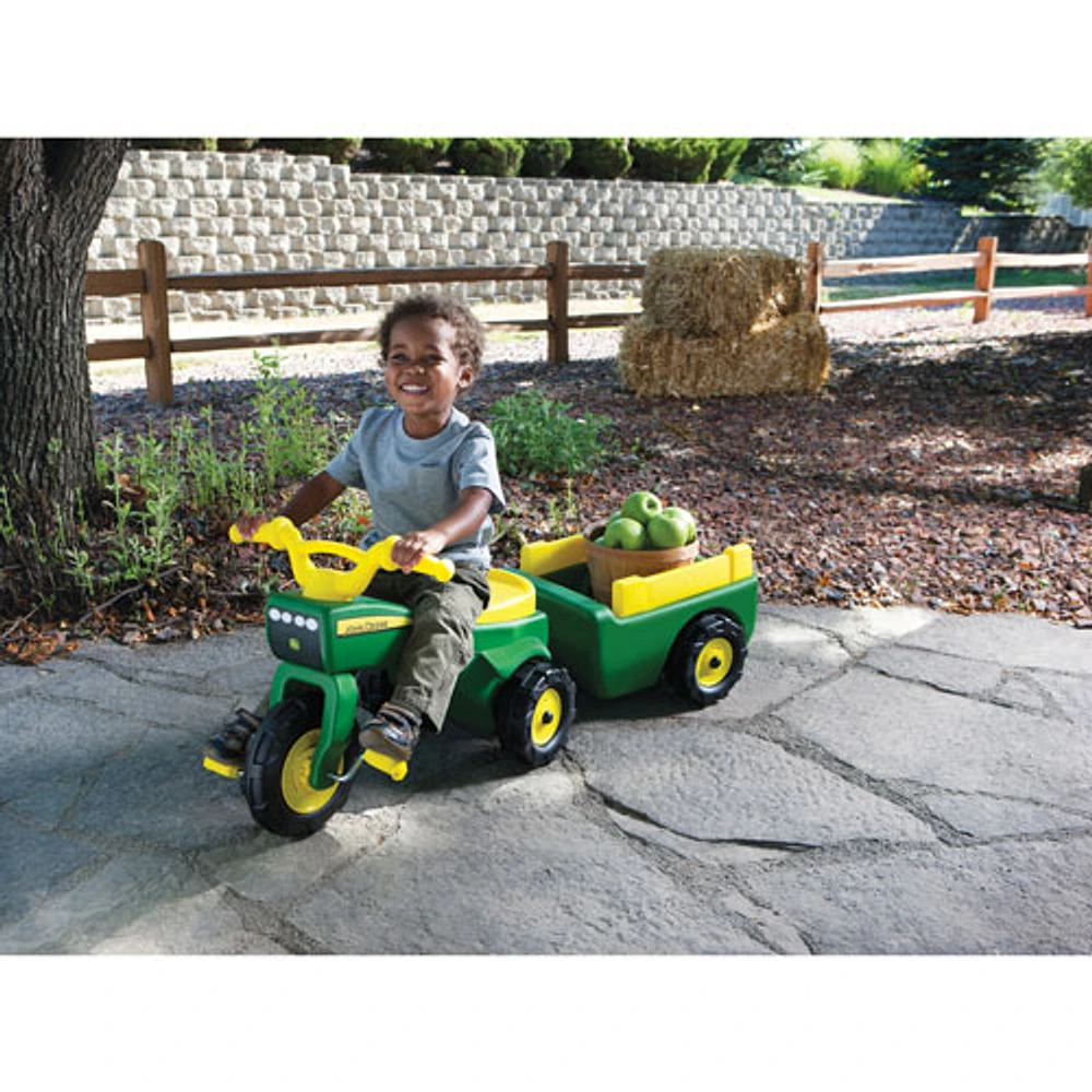 John deere tricycle with wagon store