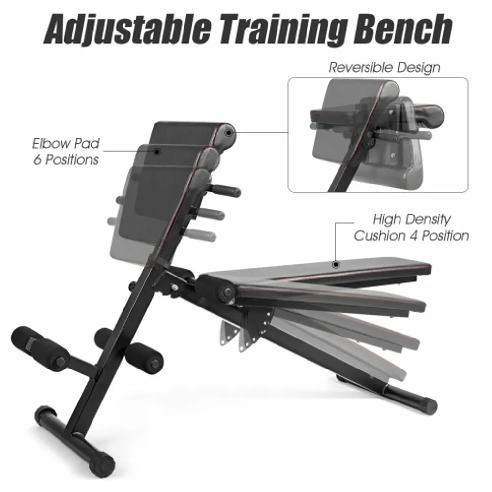Gymax weight hotsell bench