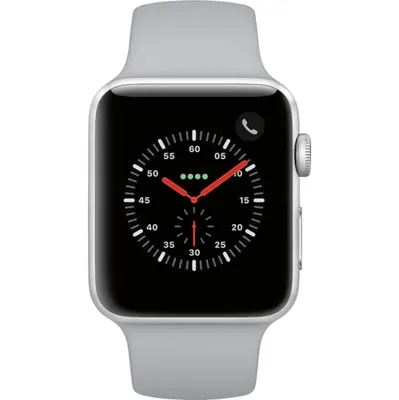 Apple Watch Series 3 (GPS + Cellular) - 42mm - Silver Aluminum