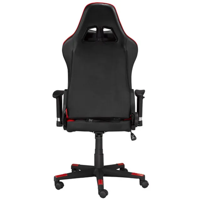 Brassex Atticus Ergonomic Faux Leather Gaming Chair Red