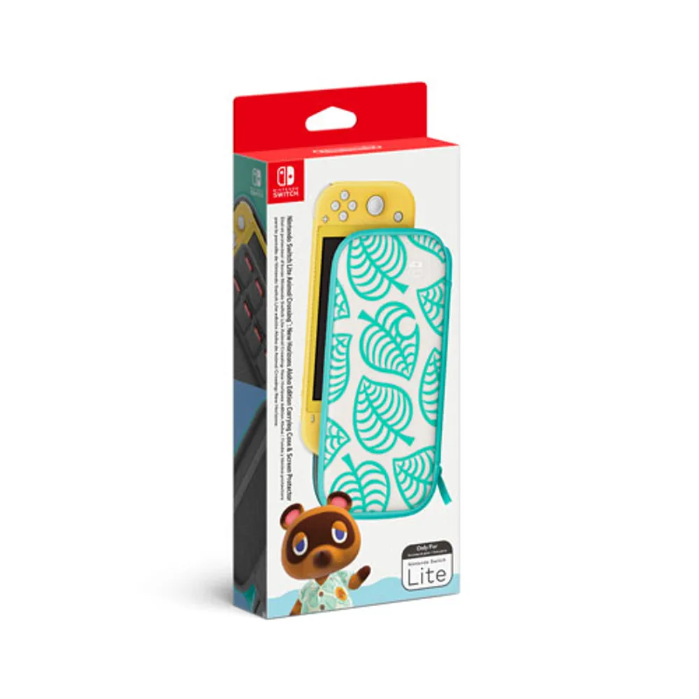 Nintendo switch lite carrying case and shop screen protector