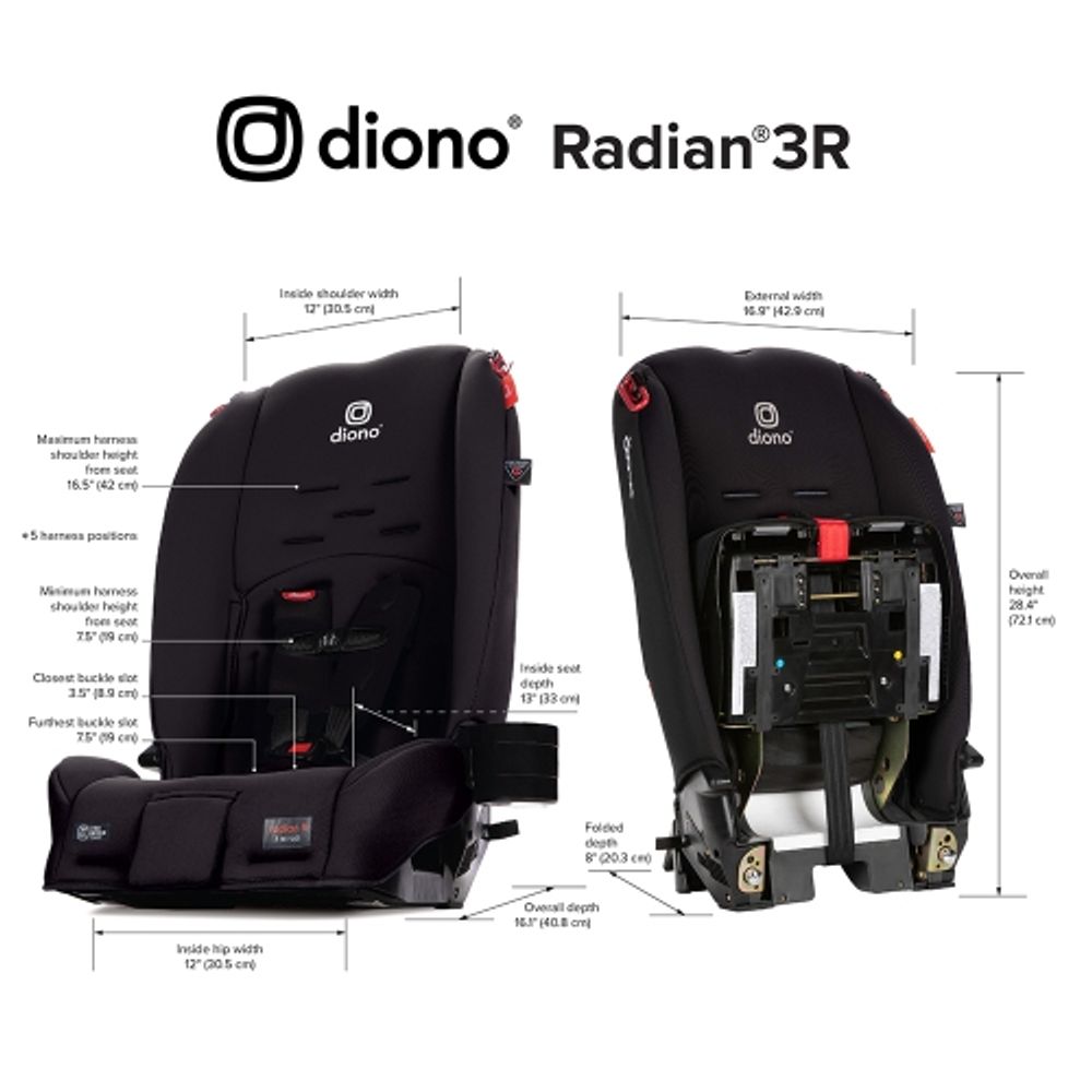 Diono hip backless sale booster