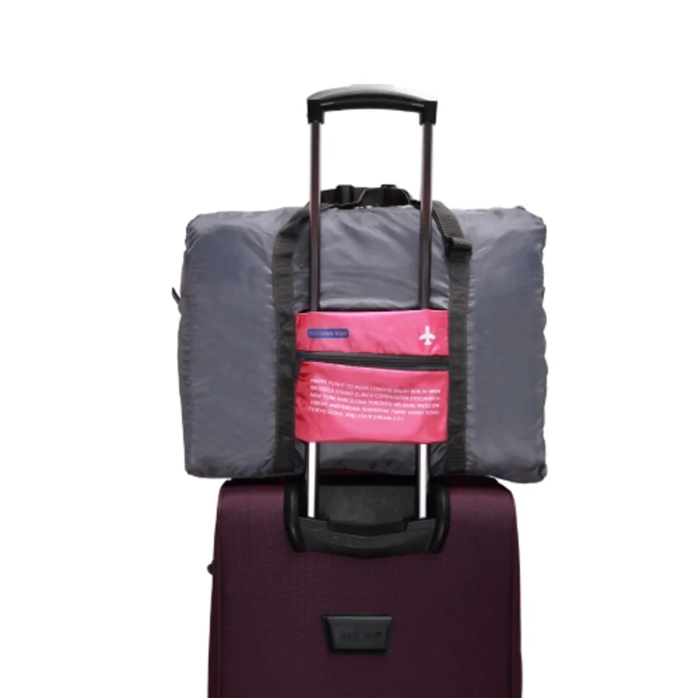 Foldable waterproof travel bag top