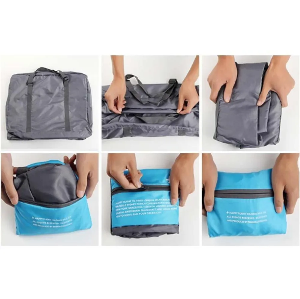 Foldable waterproof travel store bag