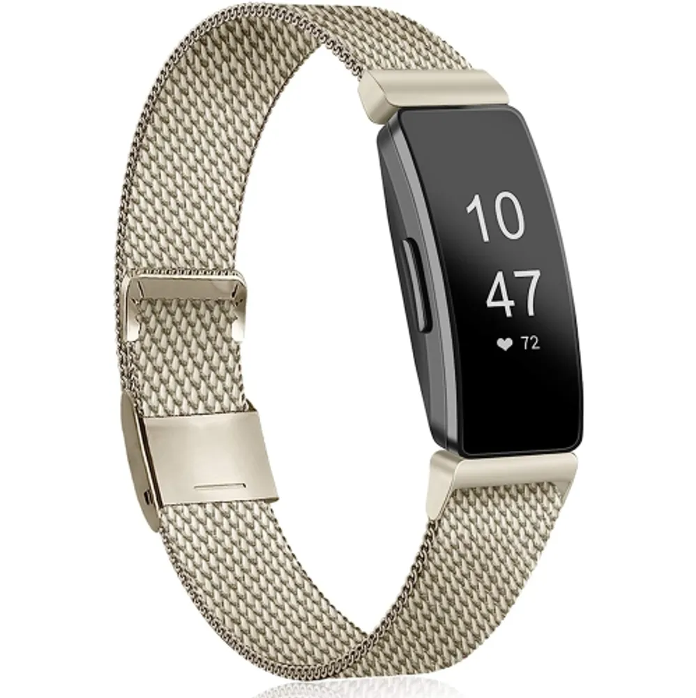 HLD Metal Replacement Bands Compatible with Fitbit Inspire HR