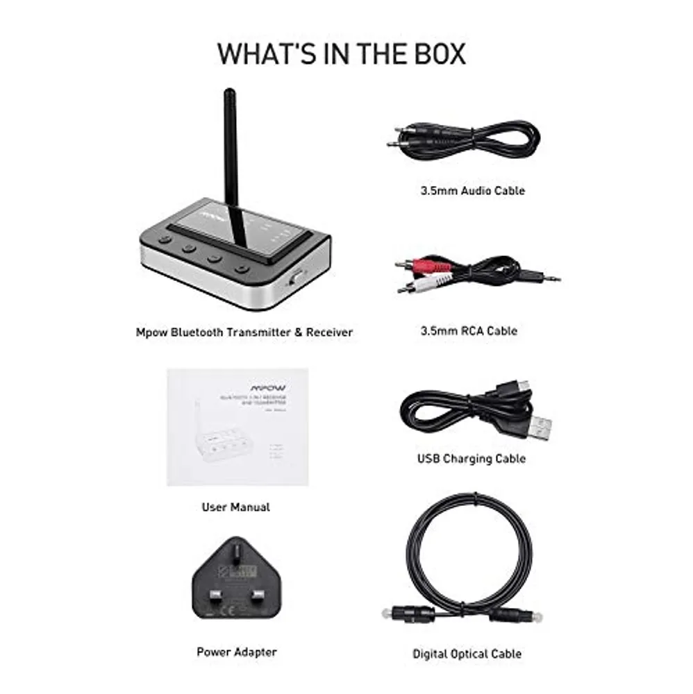 Mpow bluetooth receiver outlet