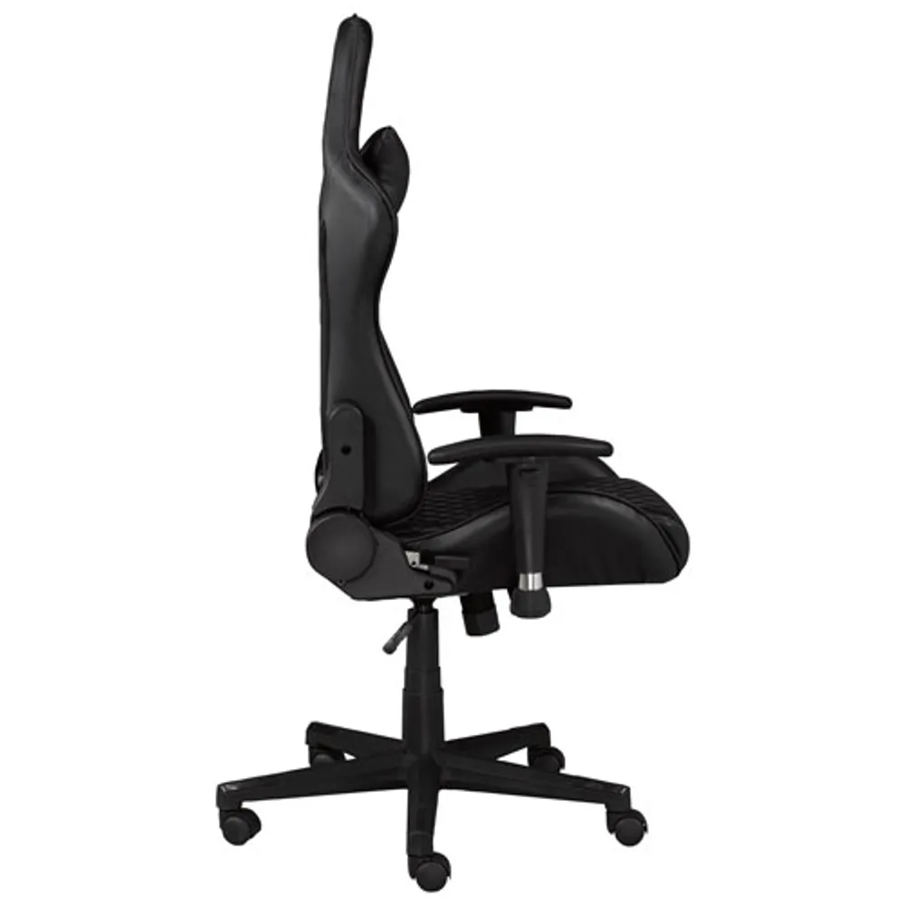 Brassex Atticus Ergonomic Faux Leather Gaming Chair Black