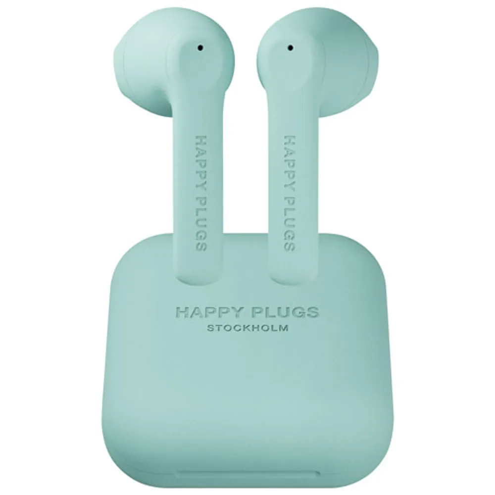 Happy Plugs Air 1 Go In Ear True Wireless Earbuds Mint
