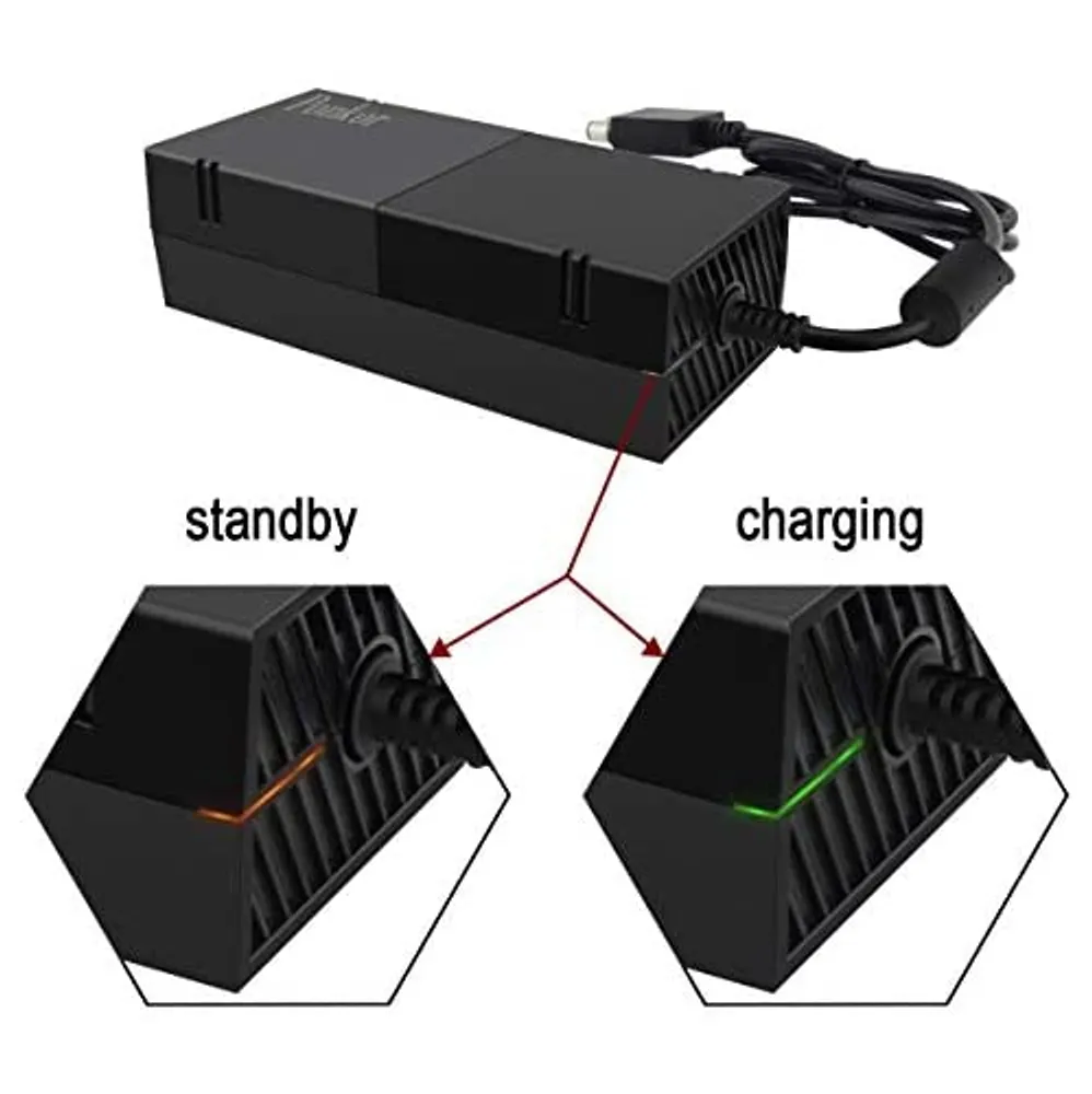 PONKOR Xbox One Power Supply Xbox One Power Brick Power Box Power