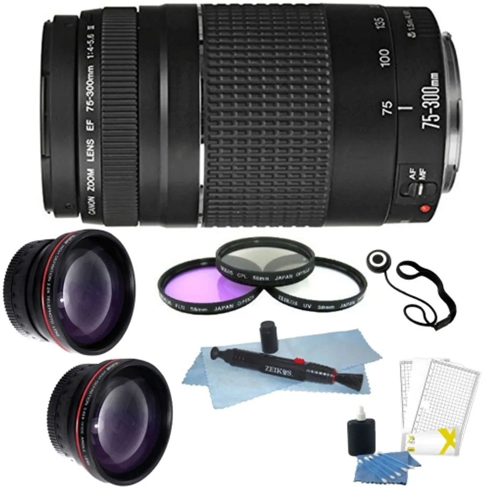 新品100%新品 Canon EF75-300mm F4-5.6 III USM 6kilD-m73971774176