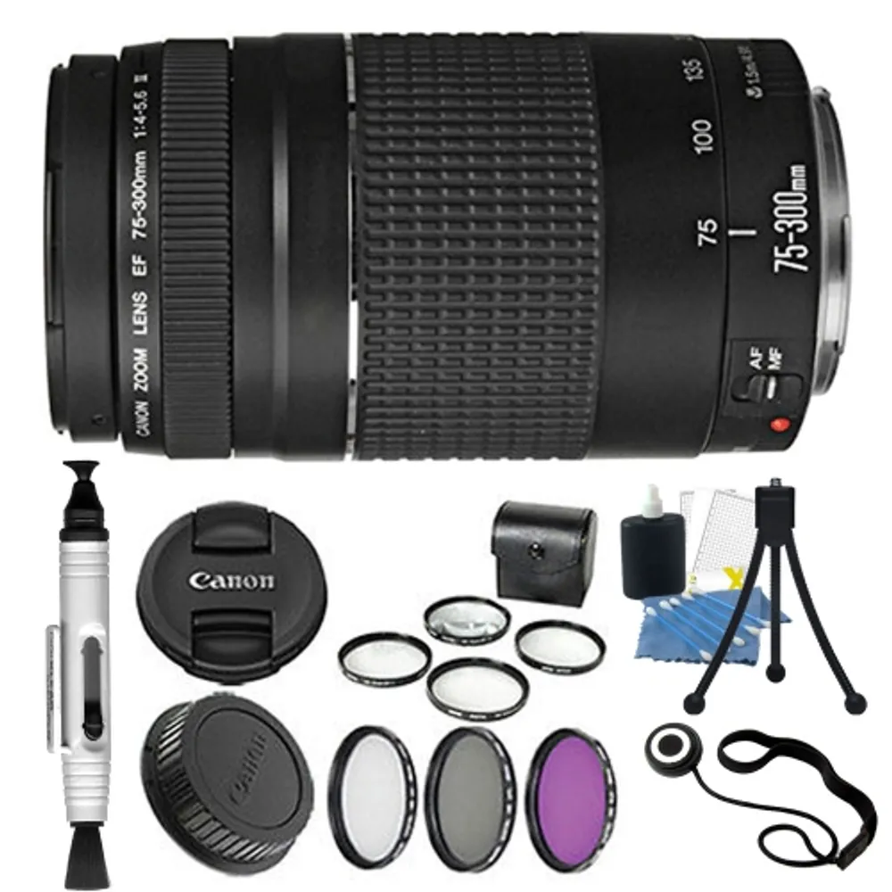 Canon EF 75-300mm Telephoto Zoom Lens for Canon SLR Cameras +