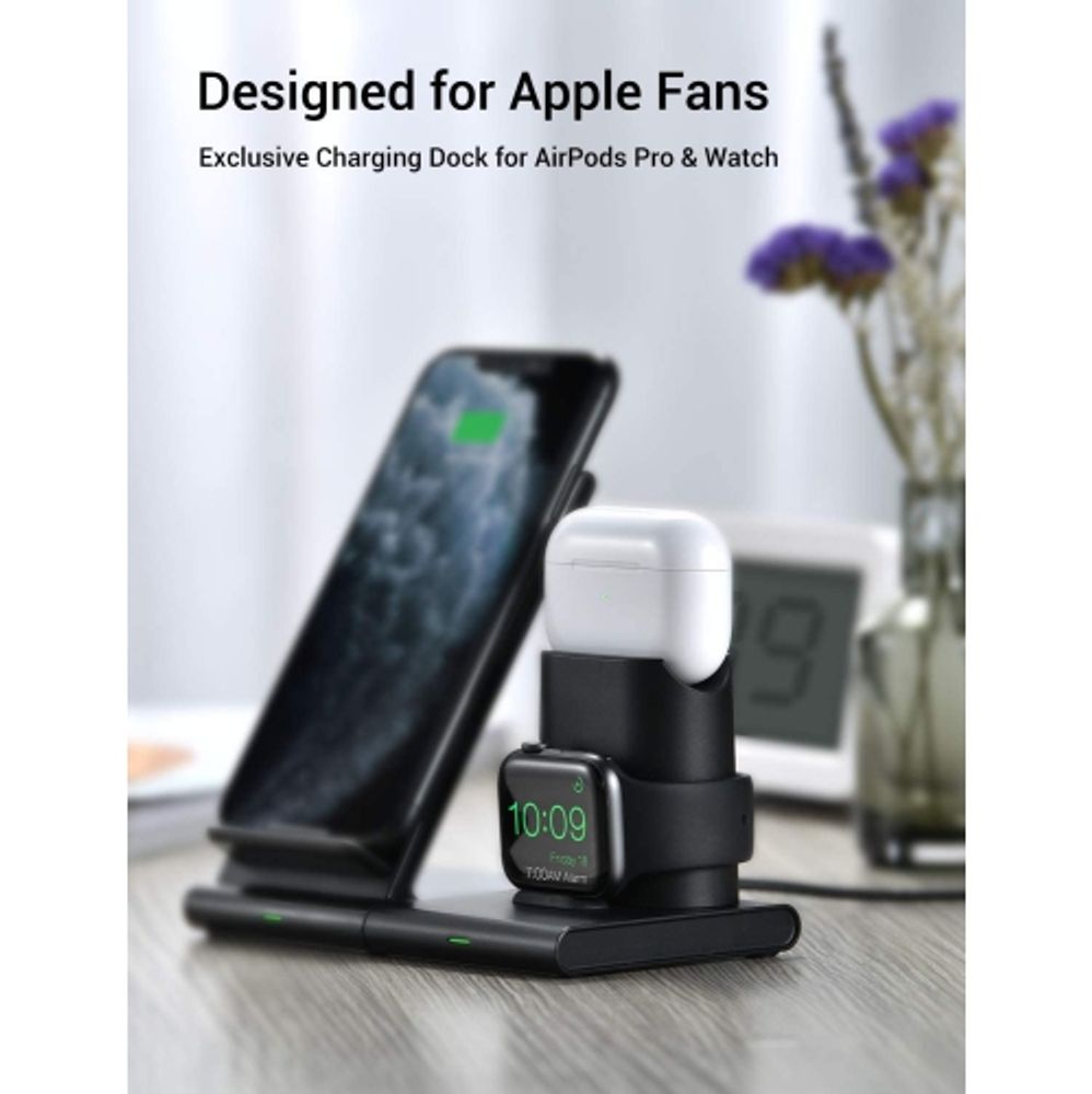 Seneo Wireless Charger, 3 in 1 Wireless Charging Station Bramalea