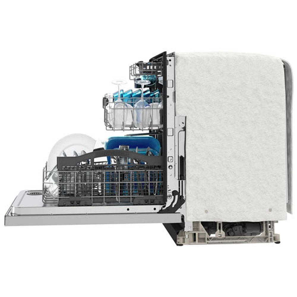 Whirlpool 47 db dishwasher clearance