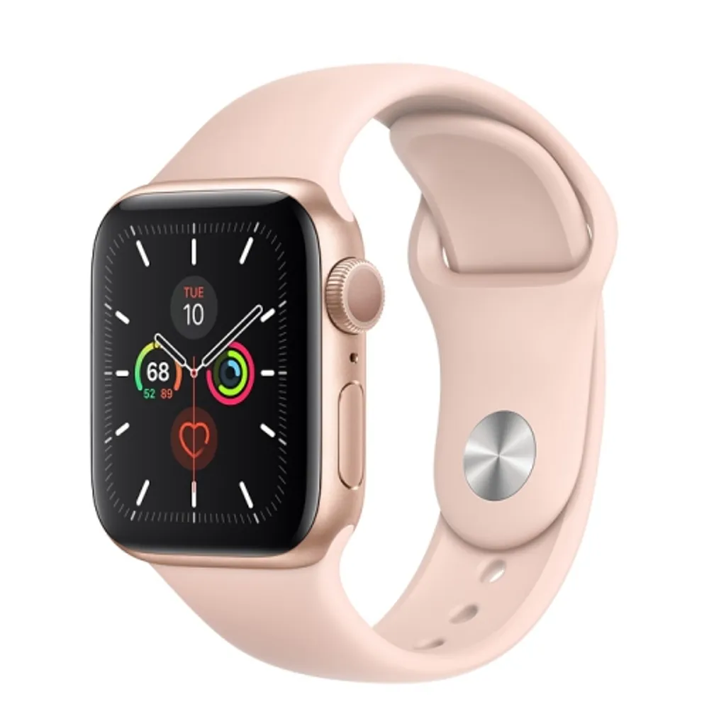 Apple Watch Series 5 (GPS) 40mm Gold Aluminum with Pink Sand Sport