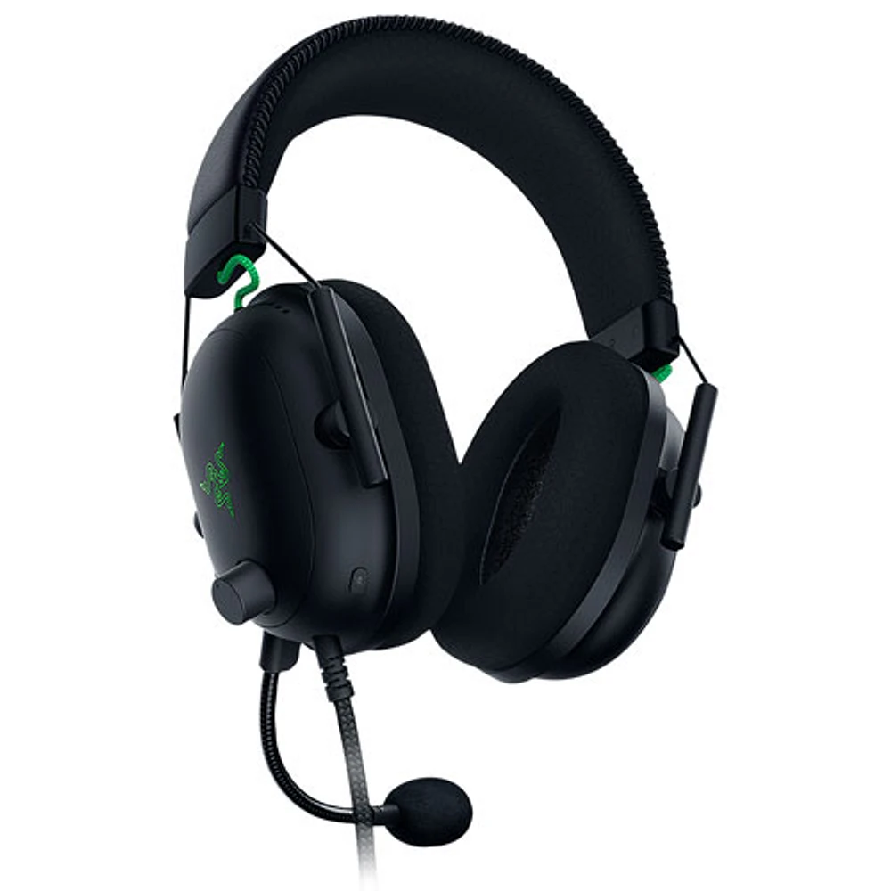 Black and green 2025 headset