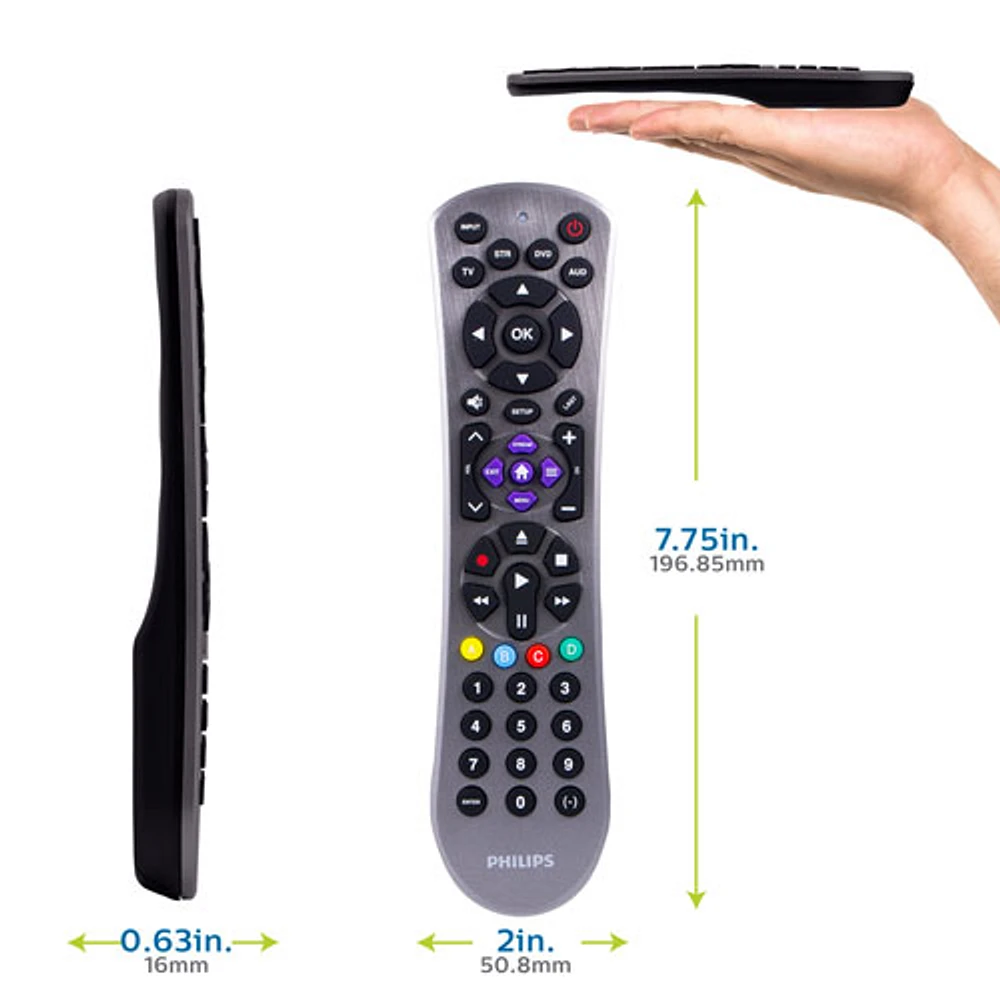 Philips 4Device Universal Remote Control Coquitlam Centre