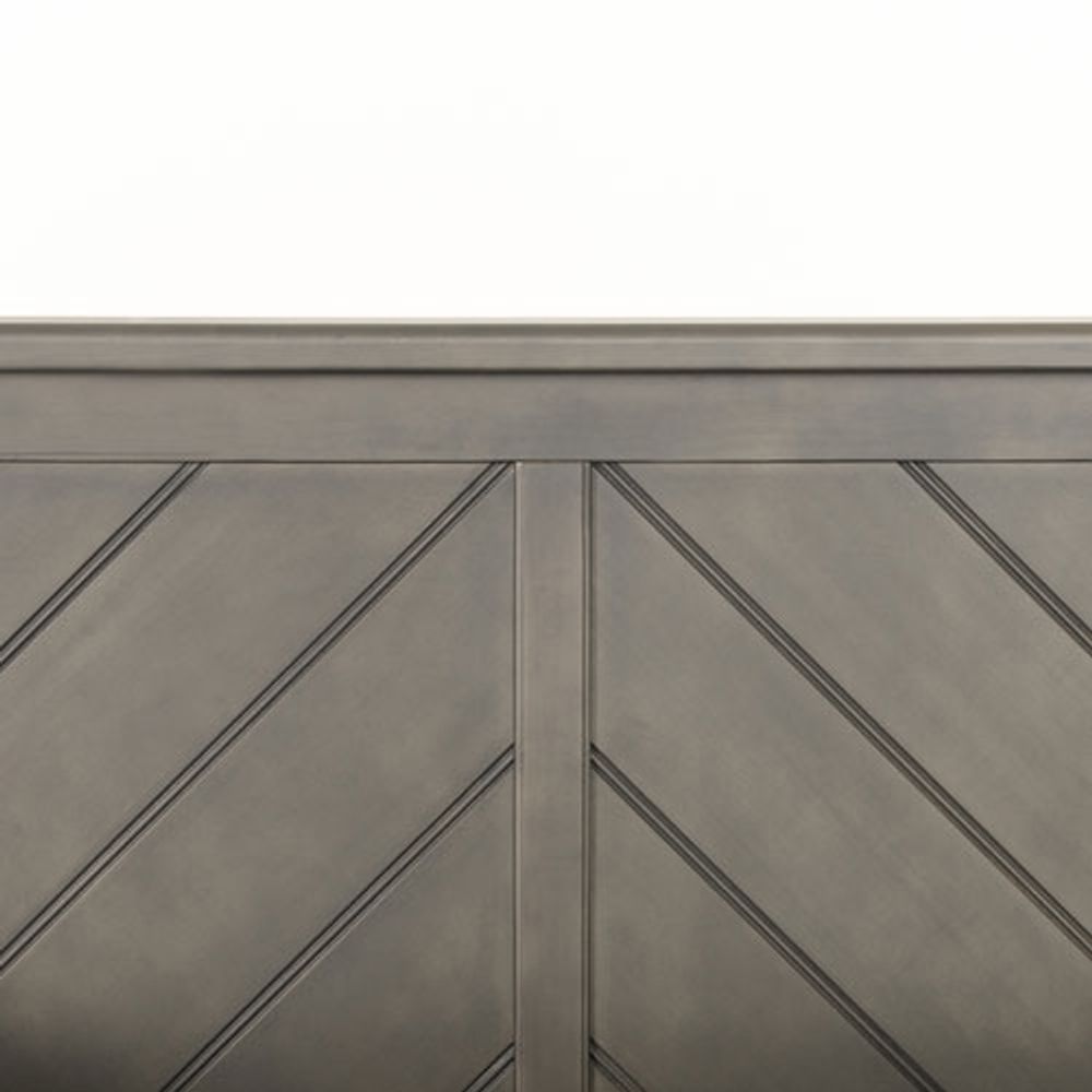 Forever Eclectic Hampton Flat Top 4in1 Convertible Crib Dapper Grey