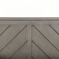 Forever Eclectic Hampton Flat Top 4-in-1 Convertible Crib - Dapper Grey ...