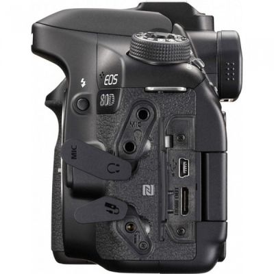 Canon EOS 80D 24.2 MP CMOS Digital SLR Camera (Body) + Tascam DR