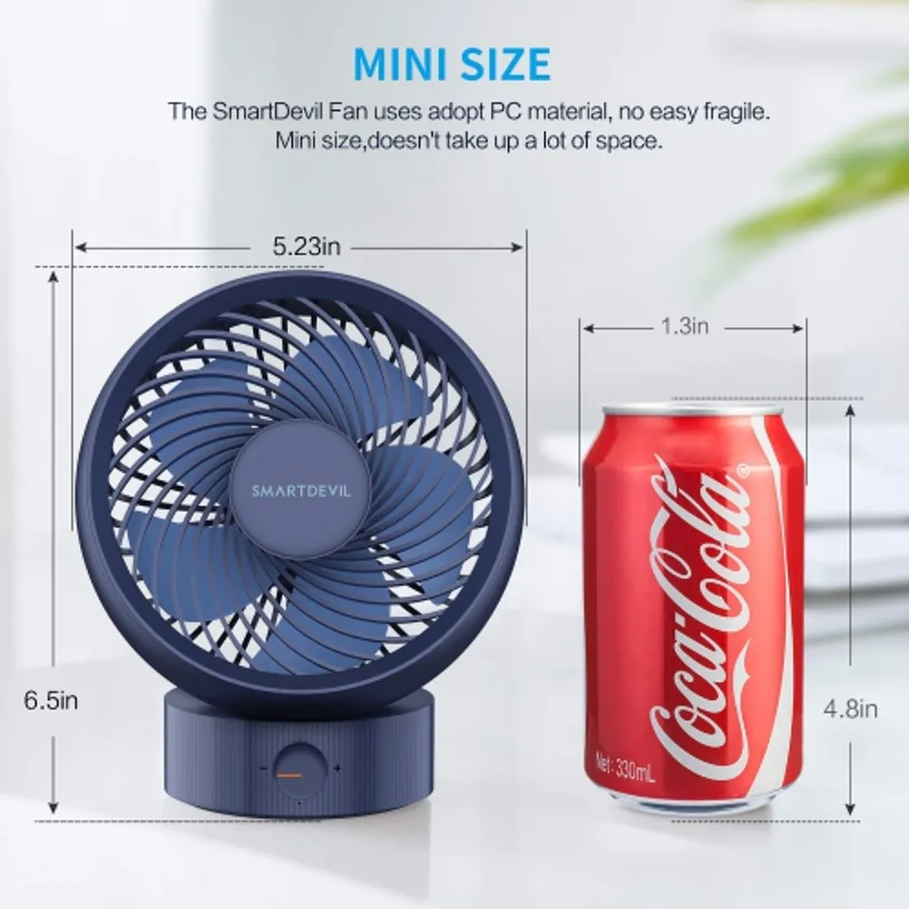 Mini usb desk shop fan
