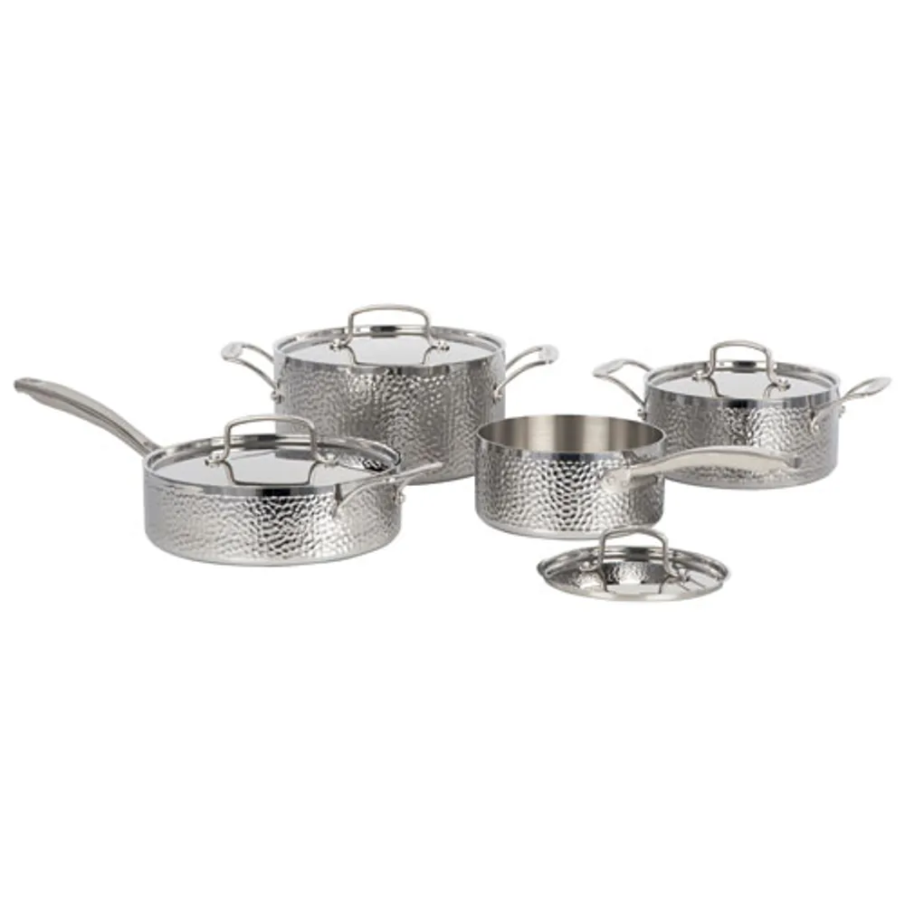 Cuisinart Vintage 8Piece Stainless Steel Cookware Set Silver Coquitlam Centre