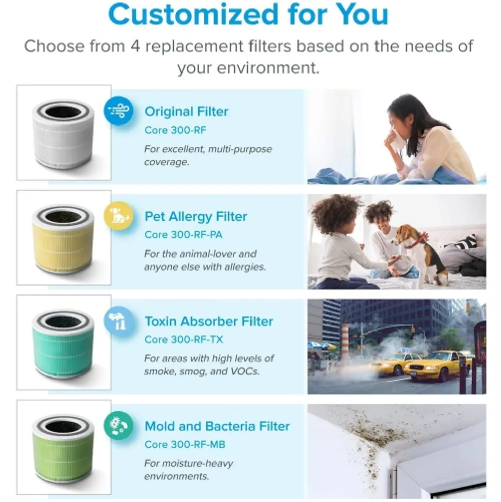 Levoit mold and bacteria hot sale filter