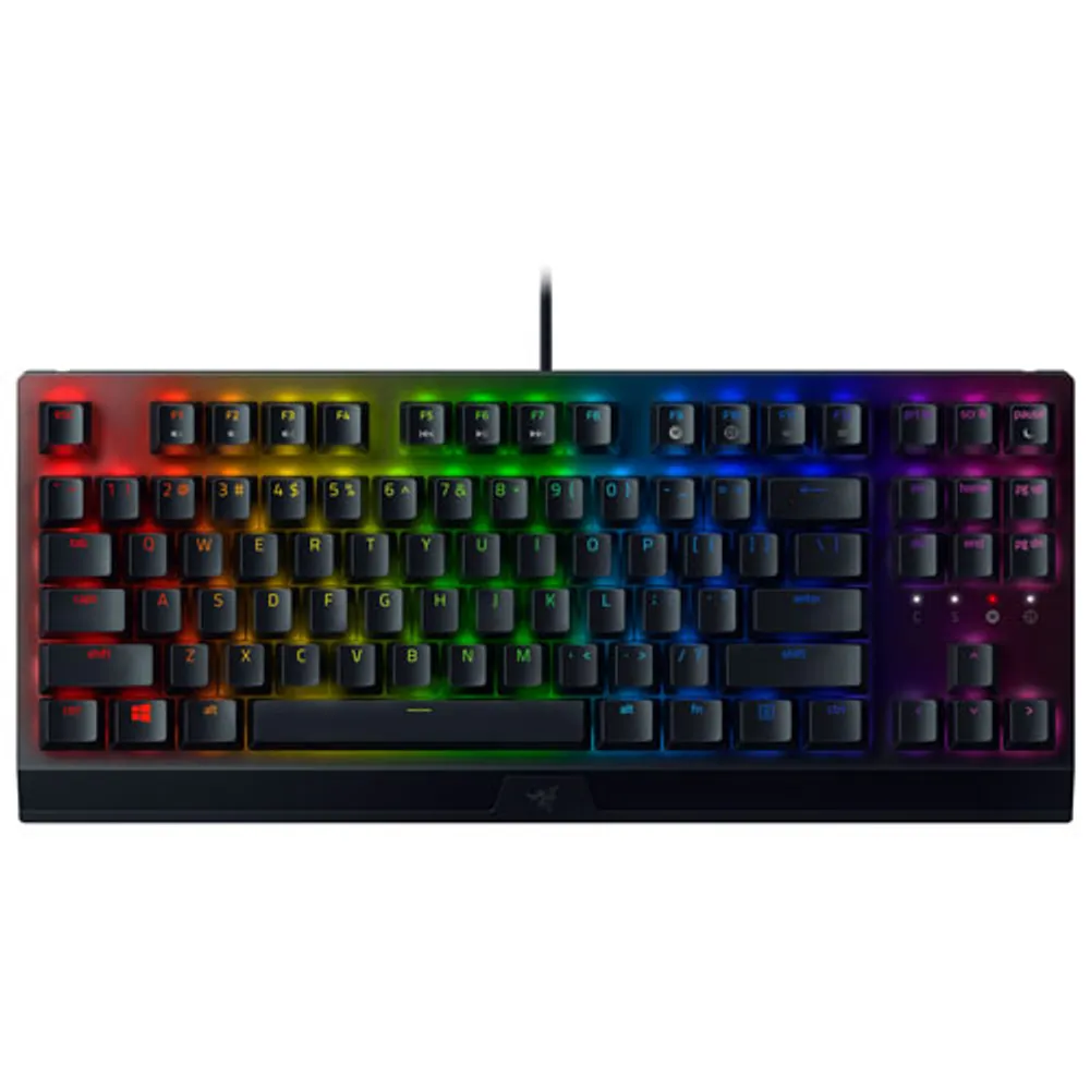 Razer BlackWidow V3 Tenkeyless Backlit Mechanical Green Switch