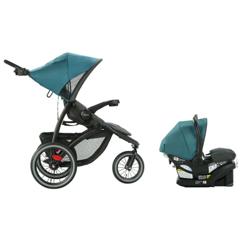 Graco FastAction Jogger LX Stroller with SnugRide SnugLock 35 Lite
