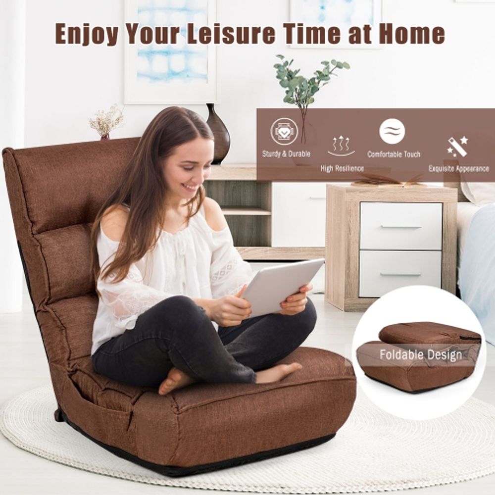 Costway lazy online sofa chair