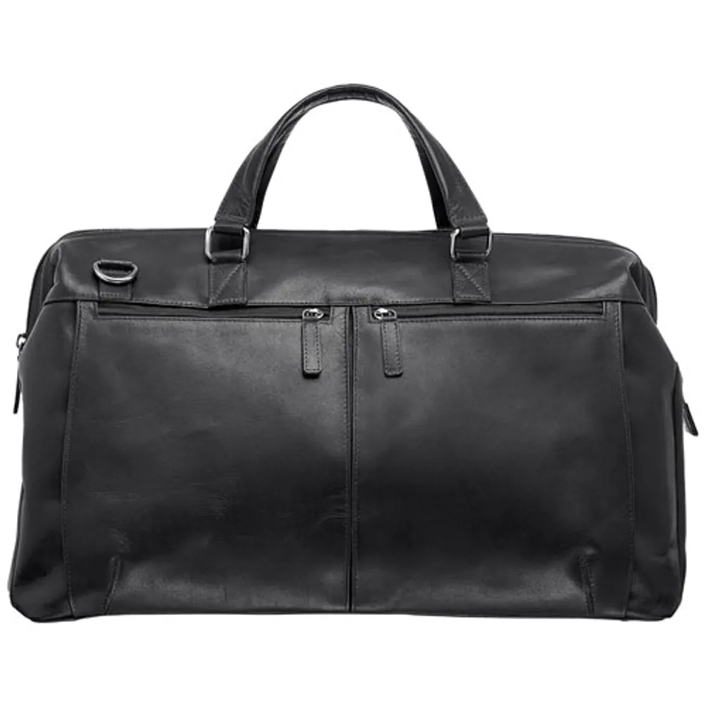 Buffalo leather duffle clearance bag