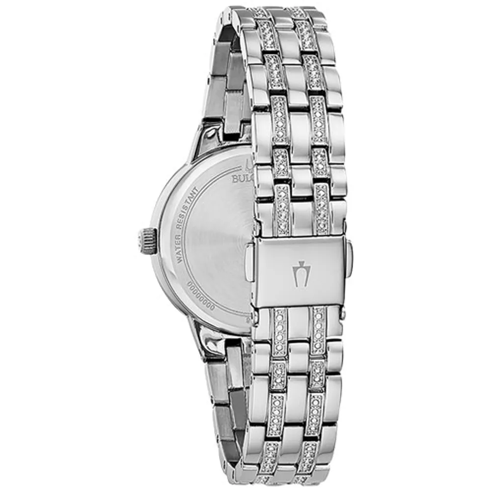 Bulova Phantom Quartz Watch 32.5mm Women s Watch Silver Tone