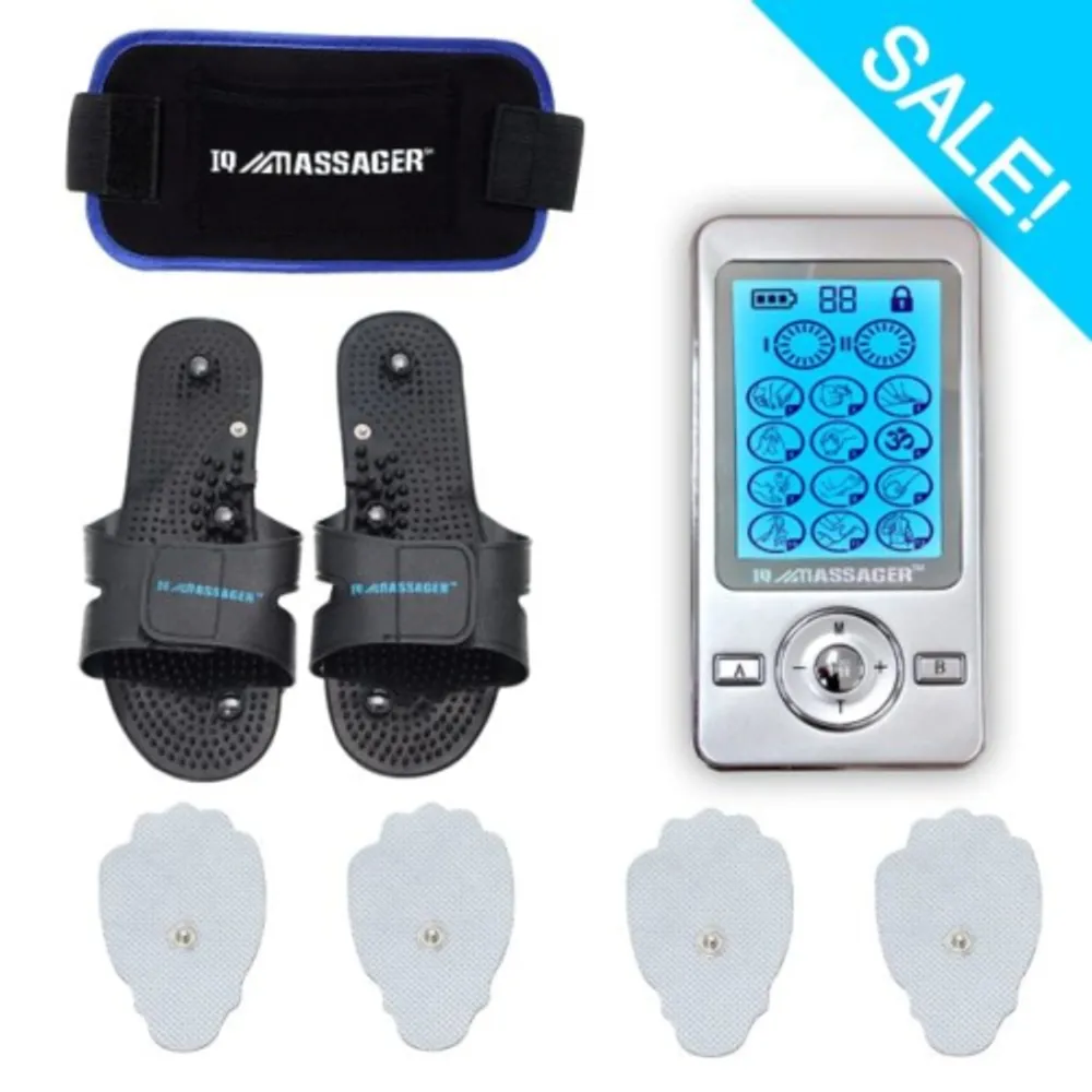 Iq cheap massager slippers