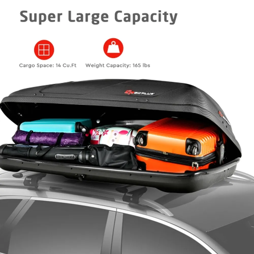 Goplus cargo roof hotsell box