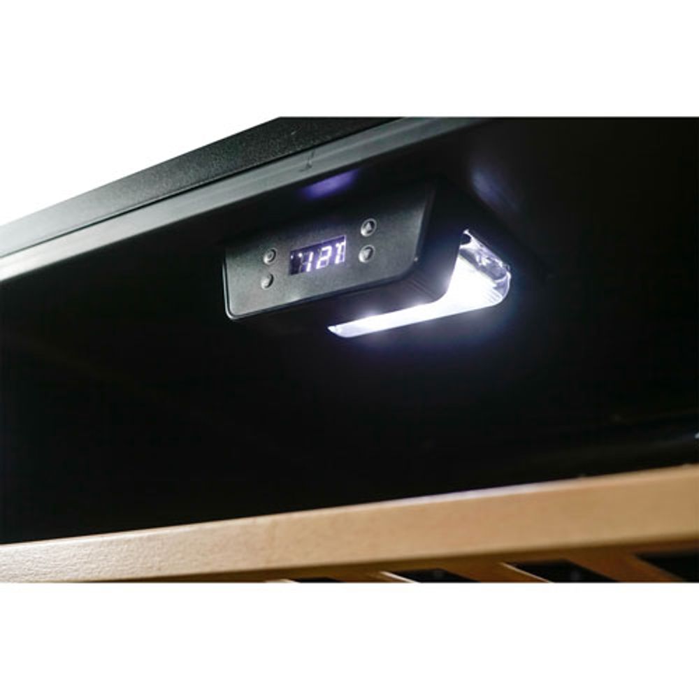 Danby 8.4 Cu. Ft. 94Bottle Freestanding Wine Cooler (DWC94L1B) Black