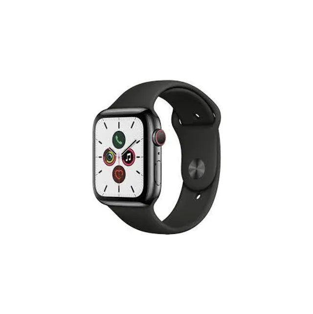 Apple Watch Series 5 (GPS + Cellular) 44mm Space Black Stainless