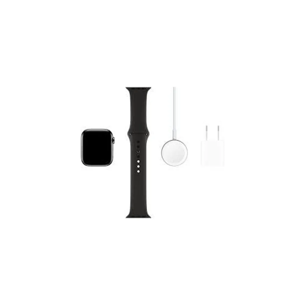 Apple Watch Series 5 (GPS + Cellular) 44mm Space Black Stainless