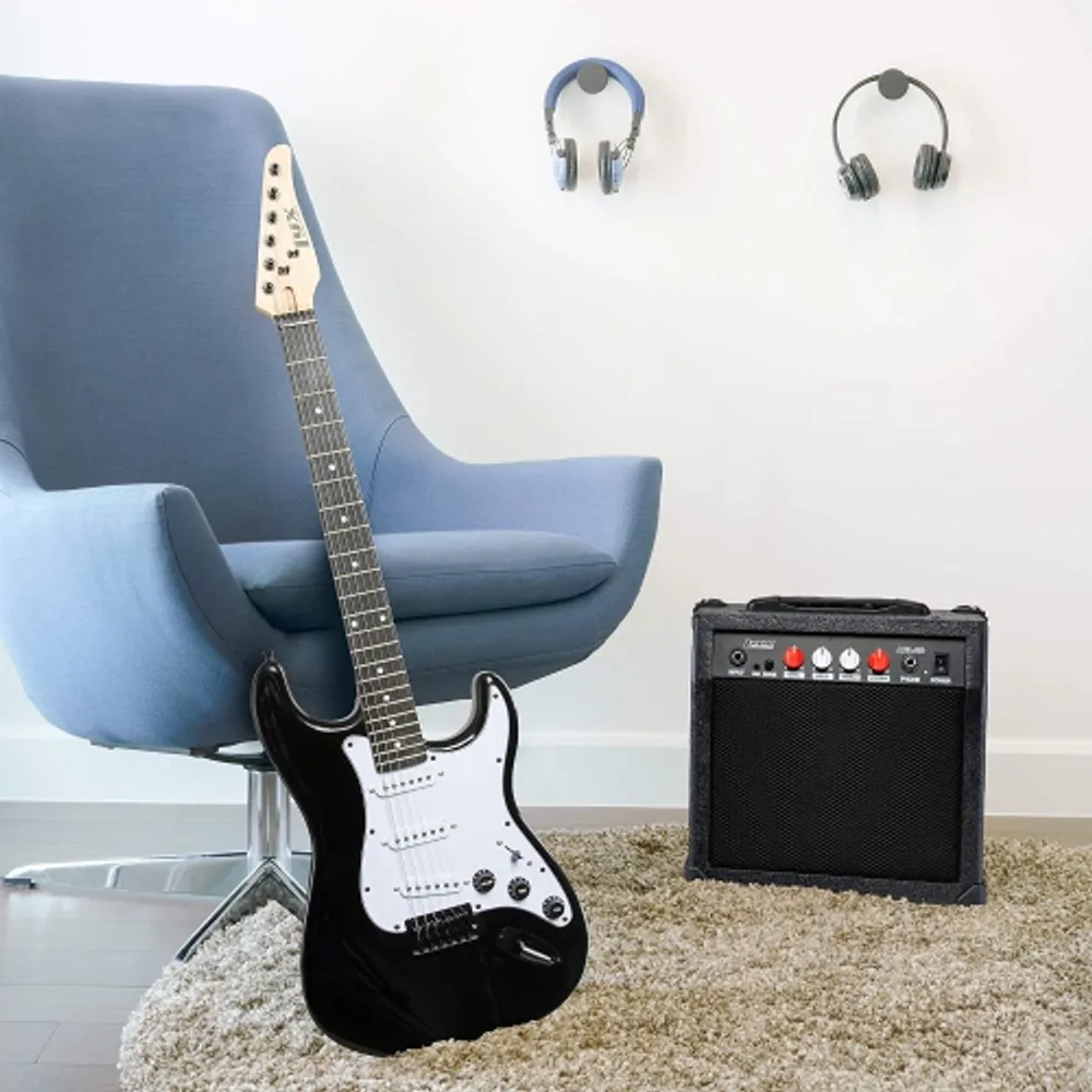 Electric guitar with on sale headphone jack