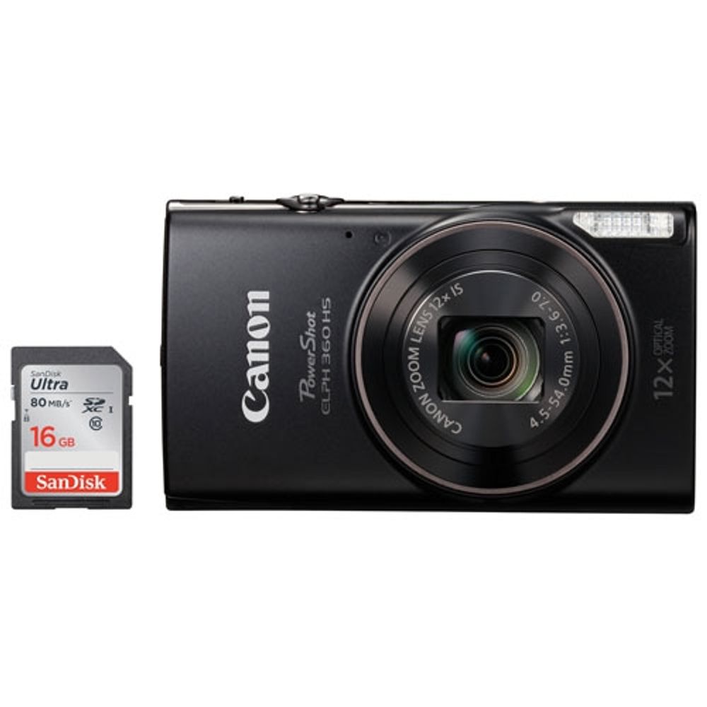 CANON Refurbished (Good) Canon PowerShot ELPH HS 360 20.2MP 12x