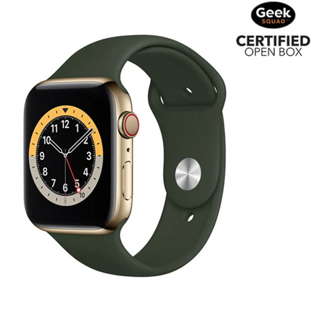 Apple Watch Series 6 (GPS + Cellular) 44mm Gold Stainless Case w
