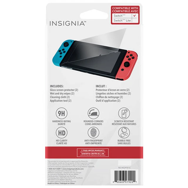 Insignia screen protector for nintendo new arrivals switch