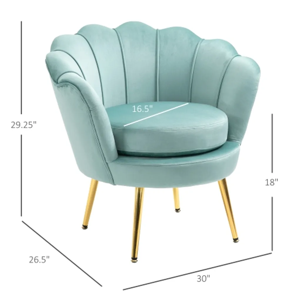 Homcom slipper store chair