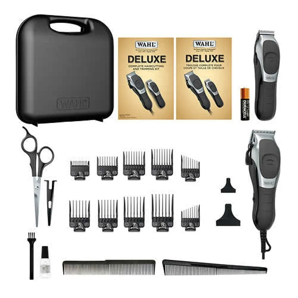 Wahl deluxe haircutting shop kit